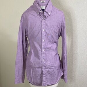 Jcrew Purple button down long sleeve dress Shirt